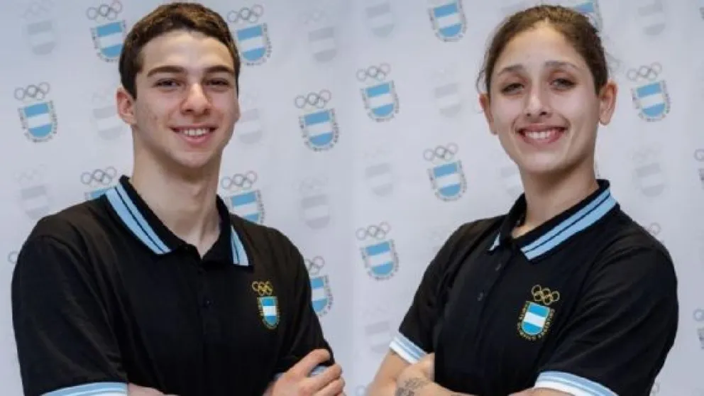 Matías Chaillou y Agostina Hein