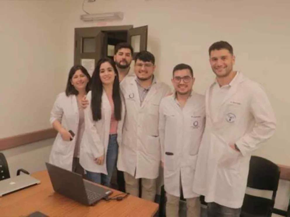 Médicos participantes del Ateneo