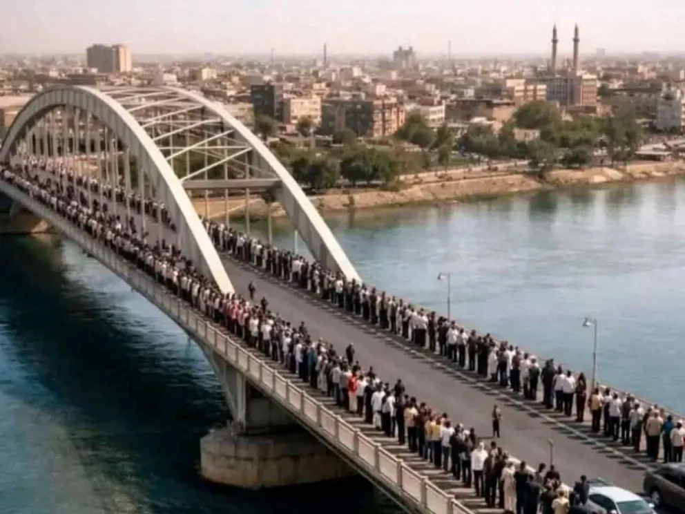 Escudos humanos ante amenazas de Trump