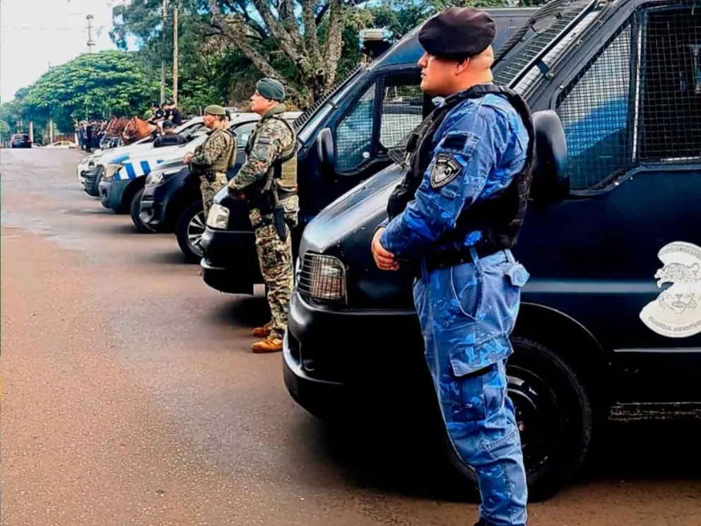 Operativo simultáneo en la 15 Unidades Regionales