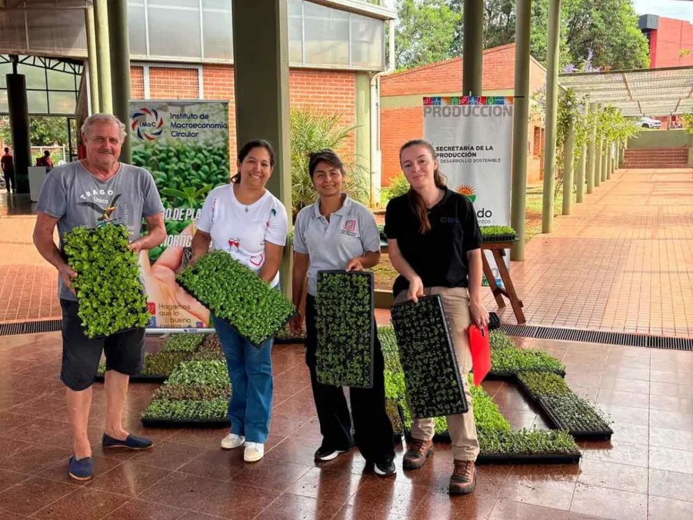 Momento de la entrega