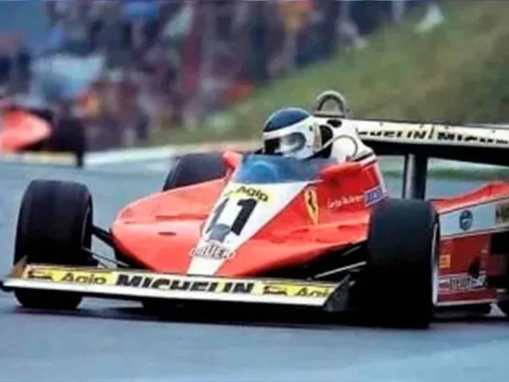 Ferrari 312 T3 del '78 con chasis Nº 36 piloteada por Lole