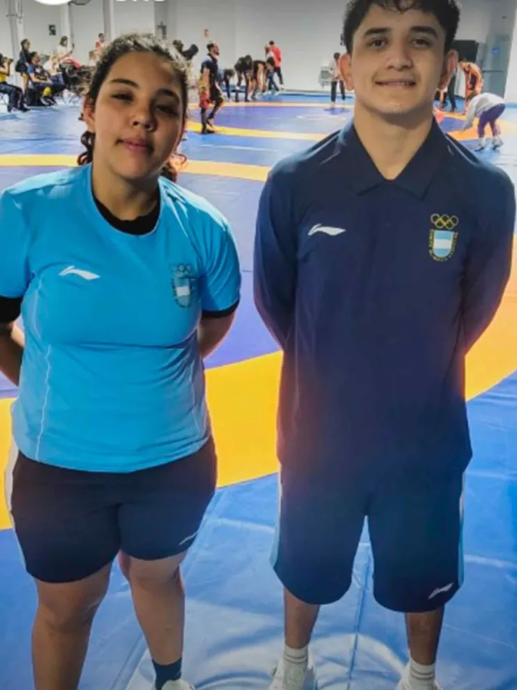 Selena Cabral y Facundo Barreto