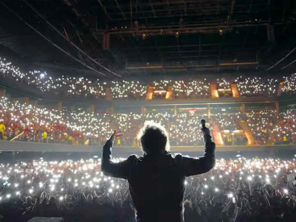 En el Movistar Arena, el 6 de octubre de 2025