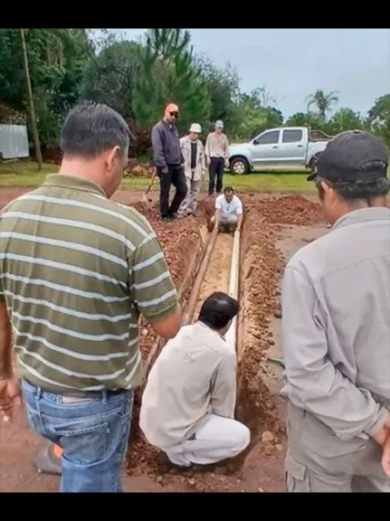 En Mojón Grande avanzan con obras para mejorar el servicio de agua ...