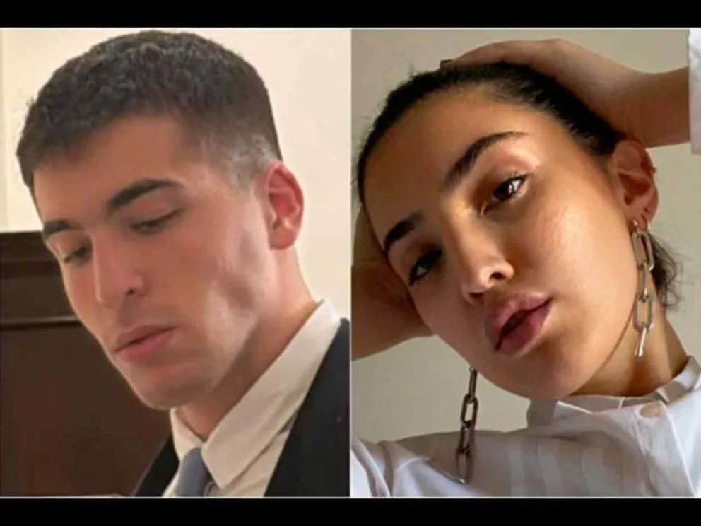 Sharif y Nazarena Menem