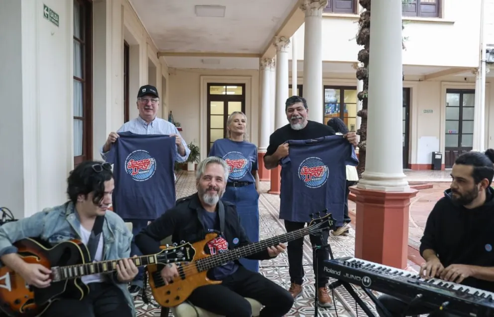 Hugo Passalacqua acompañó el lanzamiento en  la Casa Rosada