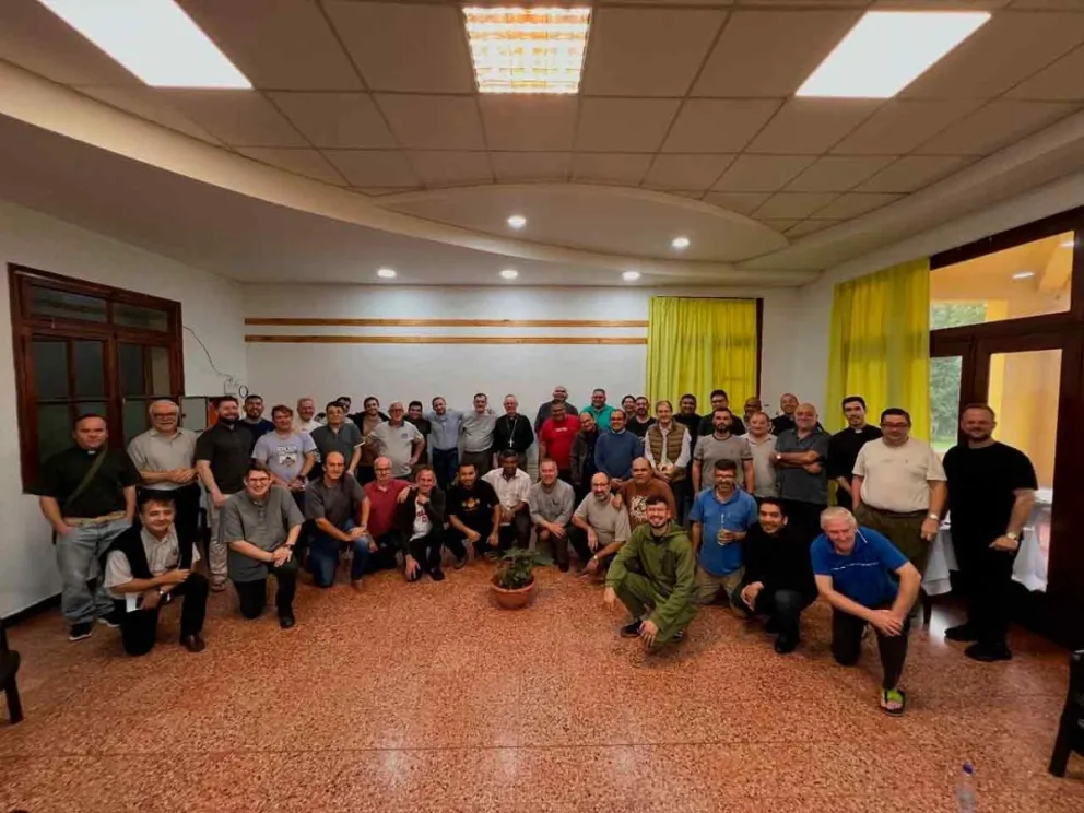 Retiro pastoral junto a Mons. Juan Martínez y Mons. Andrés Stanovnik