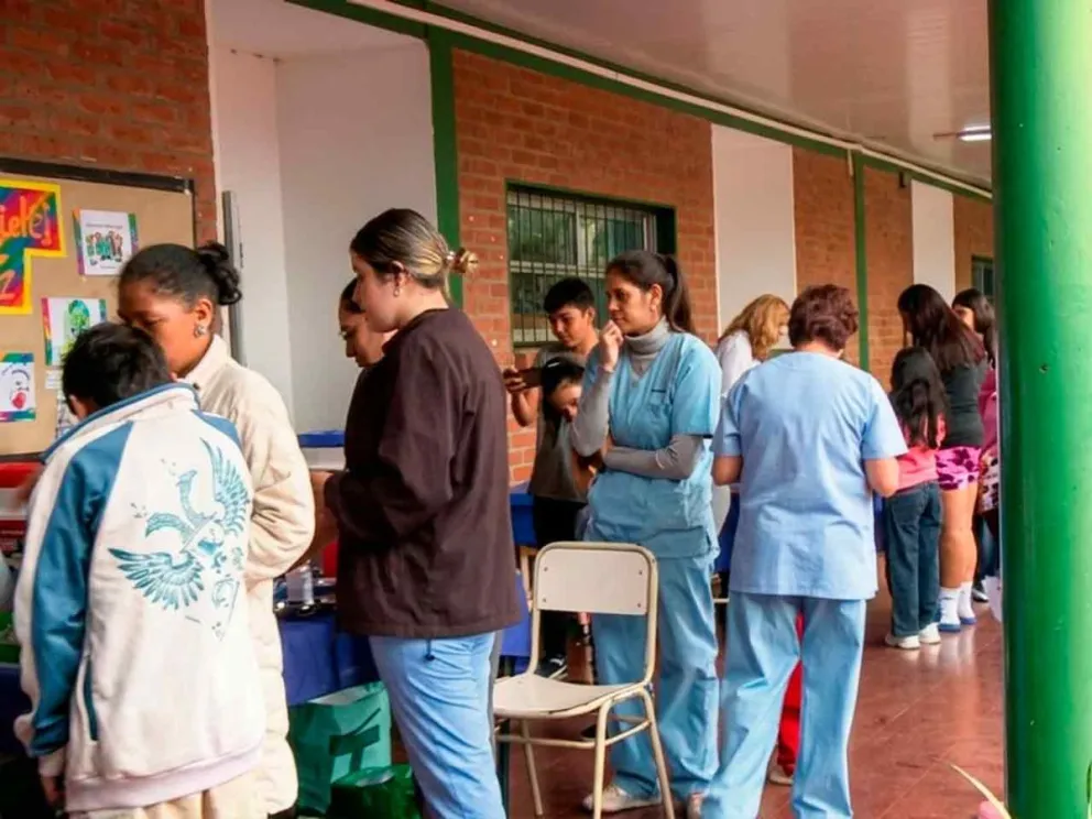 Acercaron servicios médicos esenciales a los vecinos