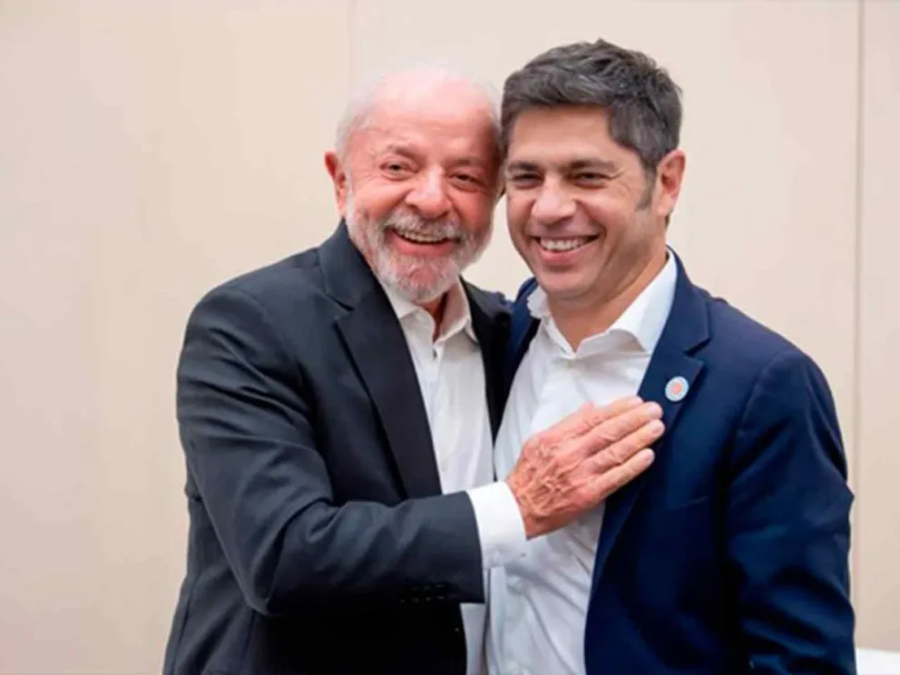 Luiz Inácio Lula da Silva y Axel Kicillof