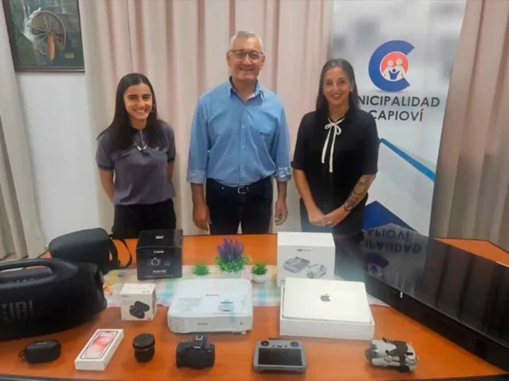 Ramón Arrúa presentó equipos adquiridos