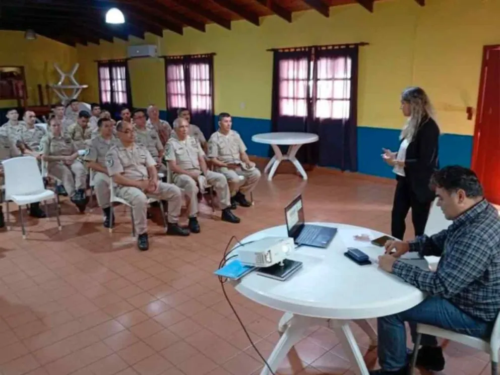 Participaron 40 agentes en  la jornada 