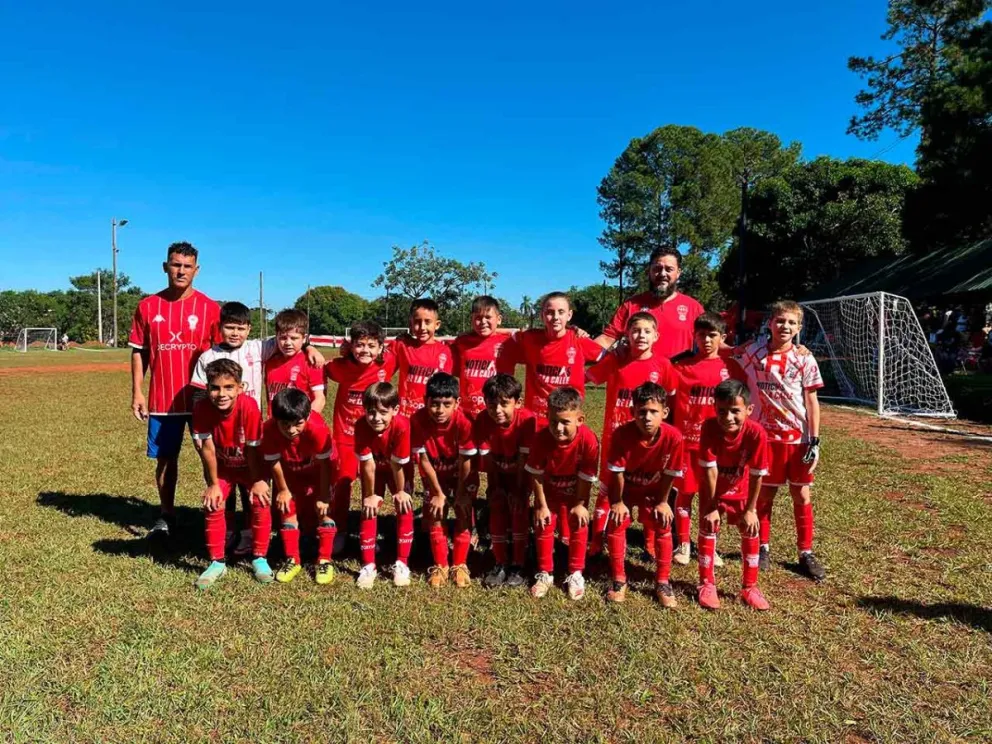 La categoría 2016 ganó 2-0 con goles de Salvador García Duarte y Manuel Dávalos