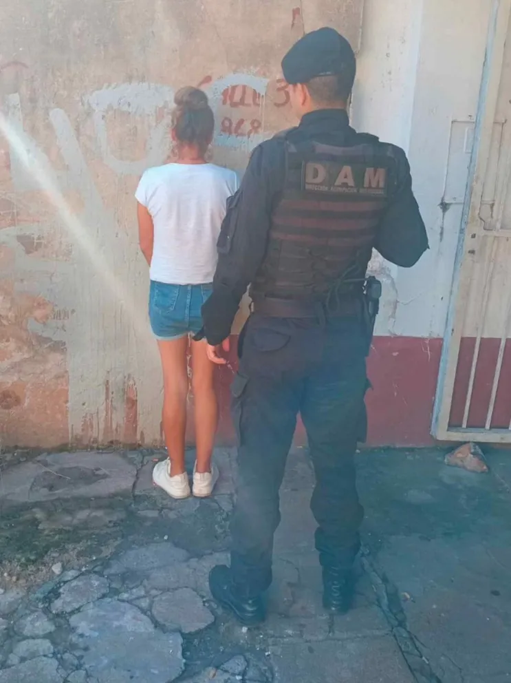 Momento de la detención