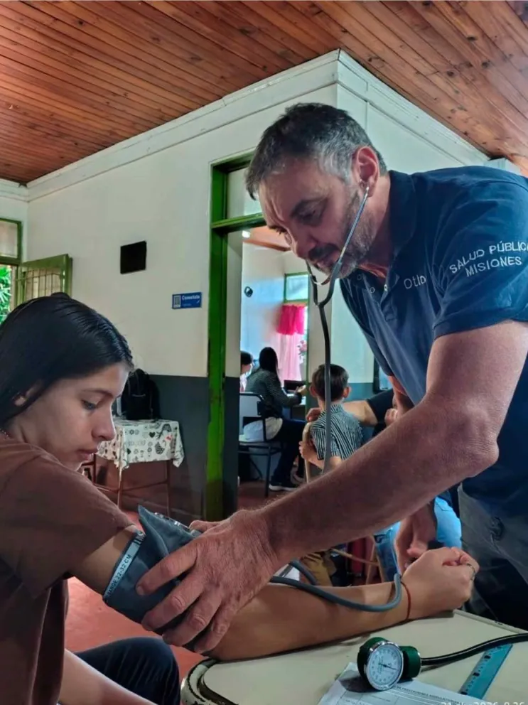 Atención sanitaria a 61 niños