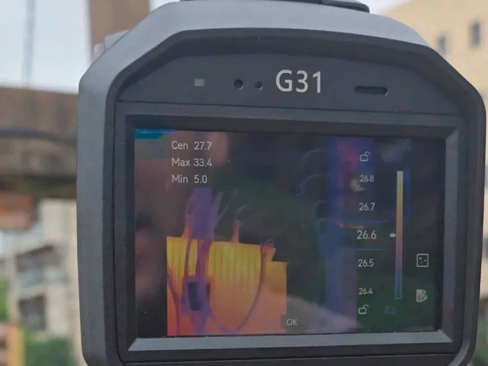 Cámara termográfica: detecta pérdidas y mejora el servicio