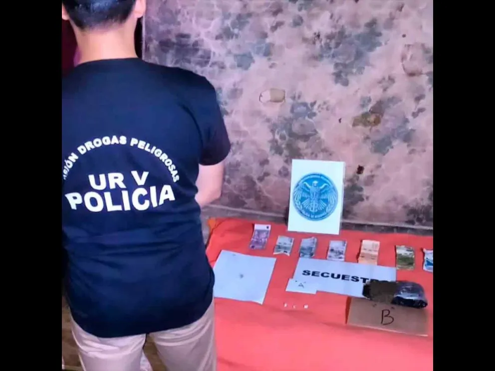 Secuestraron estupefaciontes y dinero