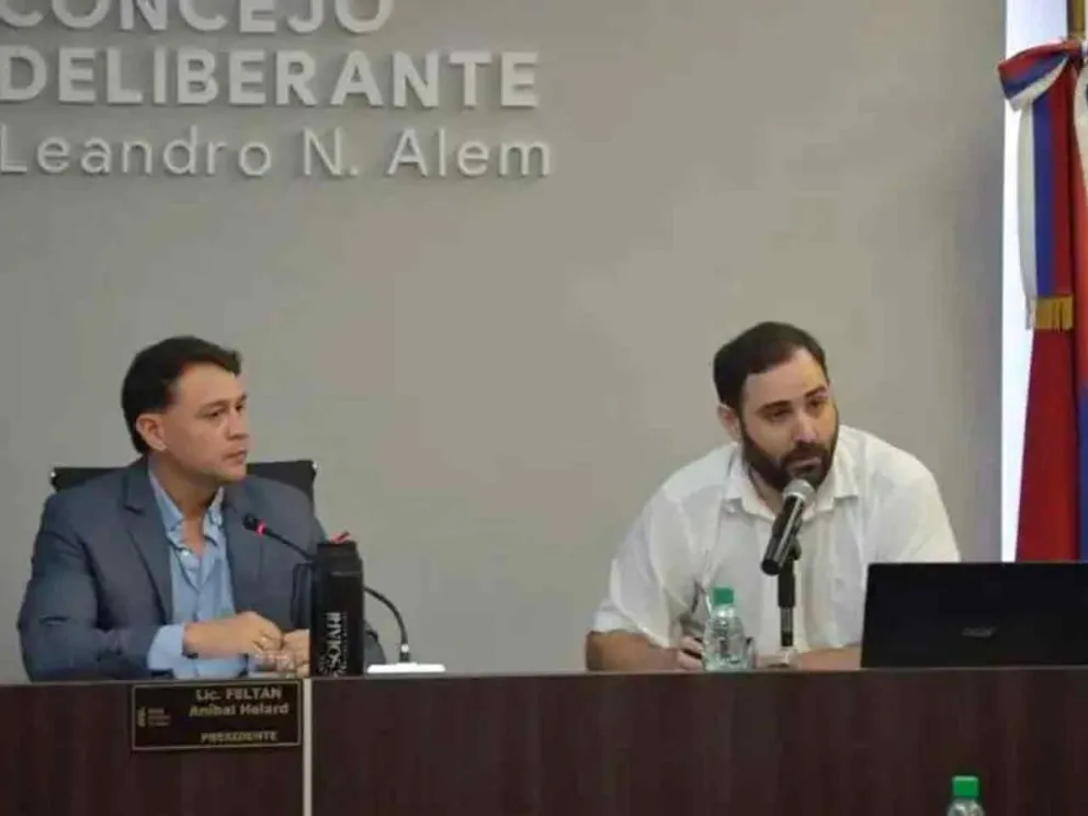 Matías Sebely expusó ante el Concejo Deliberante