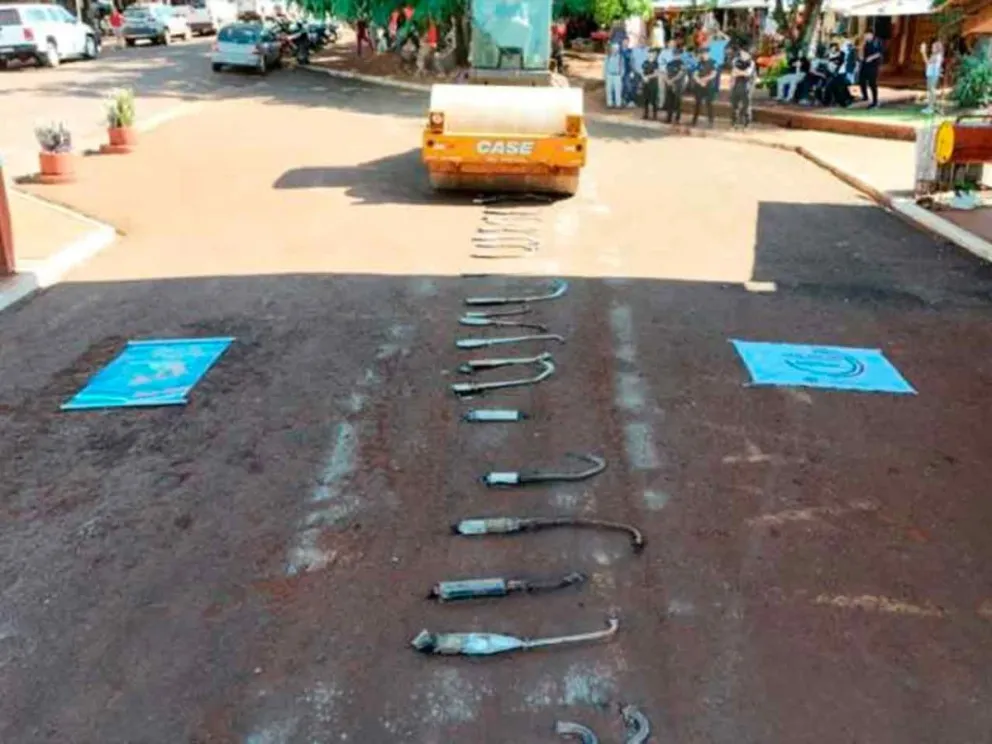 Por orden del Juzgado de Faltas local