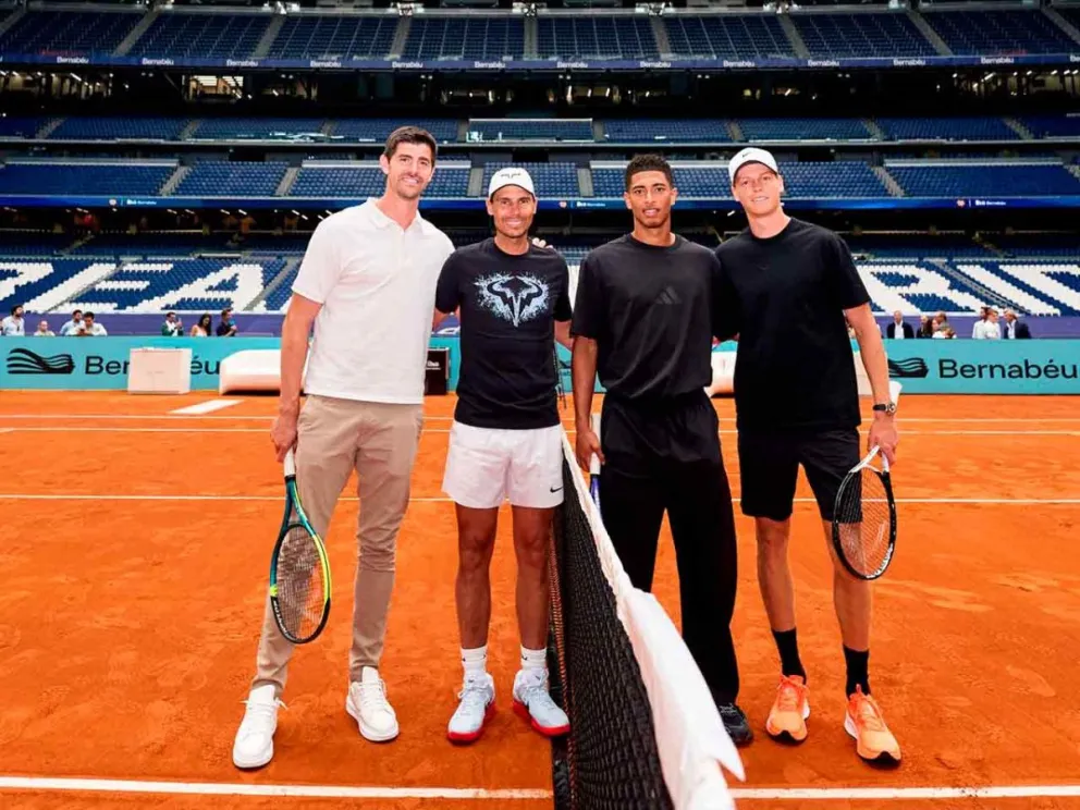 Courtois, Nadal, Bellingham y Sinner