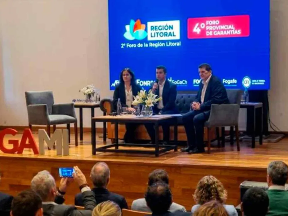 Adolfo Safrán durante el encuentro