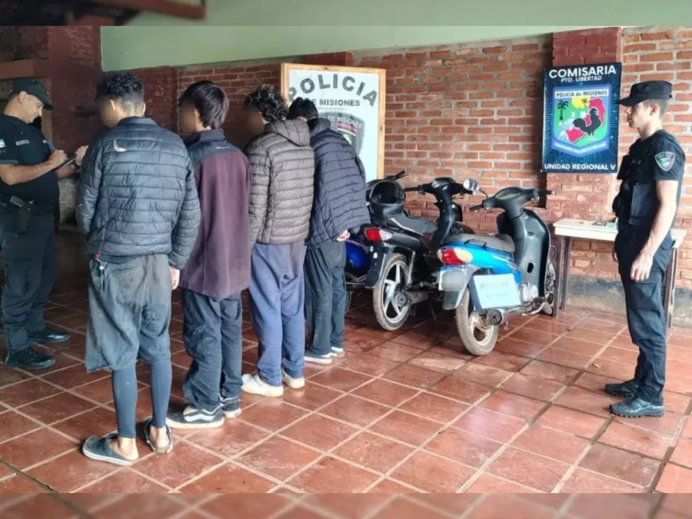 Aprehensión de los malvivientes