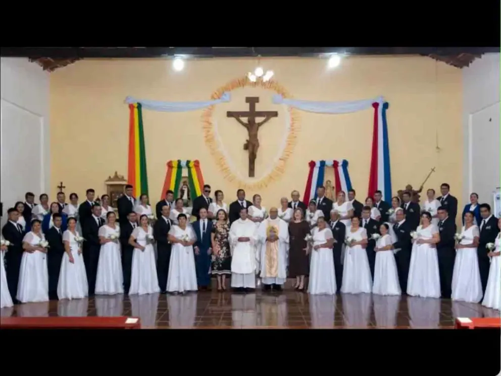 En la Parroquia Niño Jesús de Tavarangué