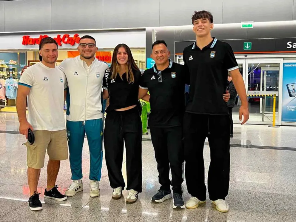 Los misioneros integran la delegación argentina