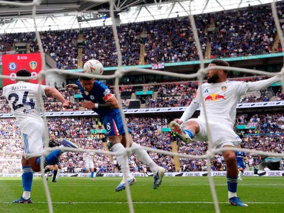 Enzo Fernández marcó el gol de la victoria