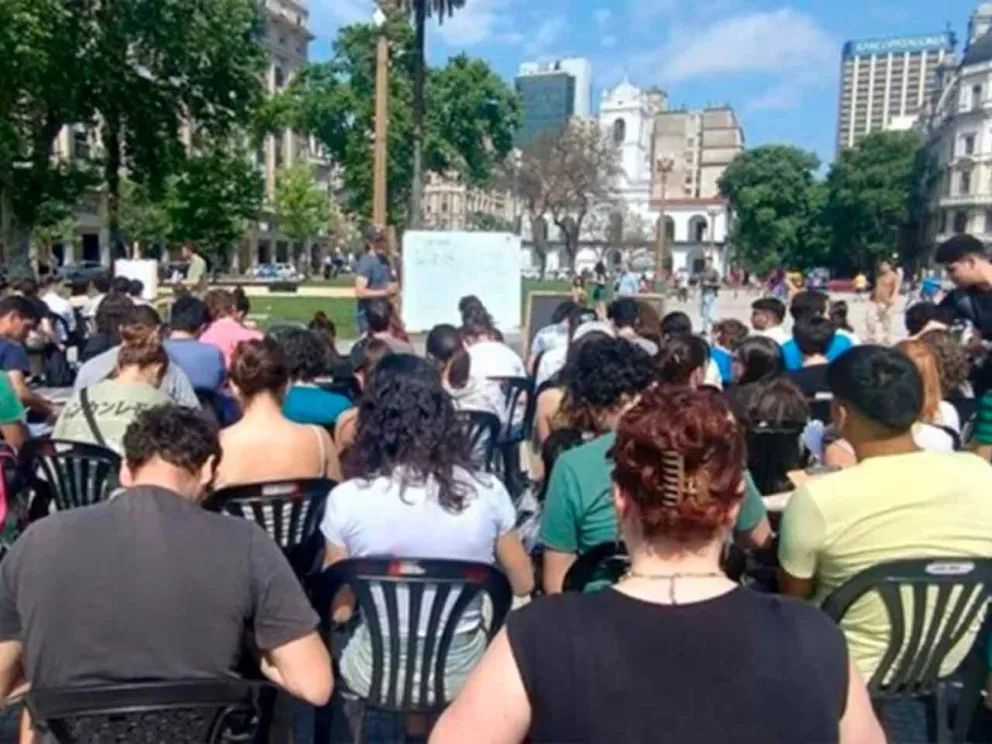 En el marco del paro universitario