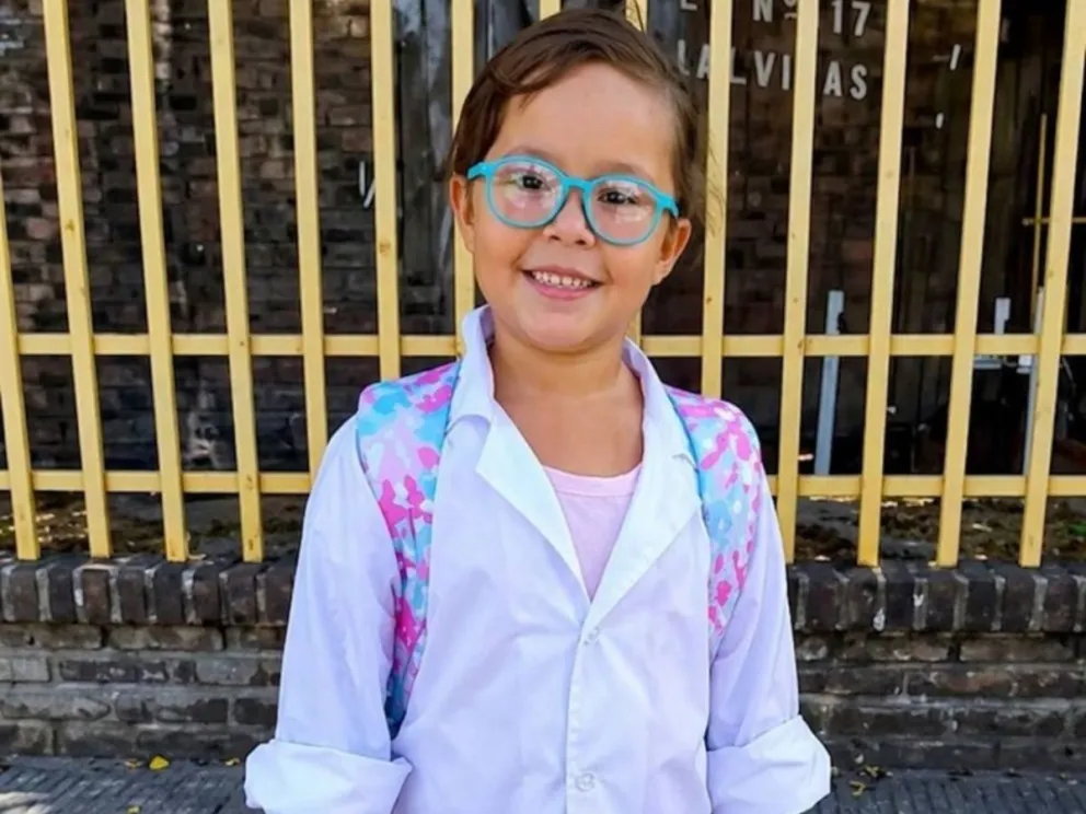 Luna Miqueo Cuello falleció luego de golpearse durante un recreo en una escuela de Rosario.