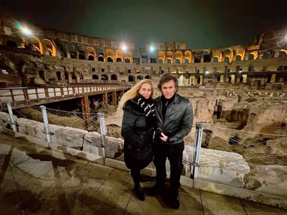 Karina y Javier Milei