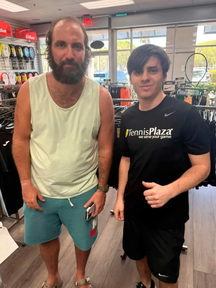  El Pipita junto a un fanático