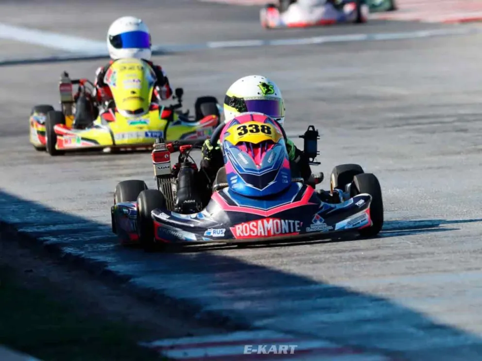 En el Kartódromo de Zárate