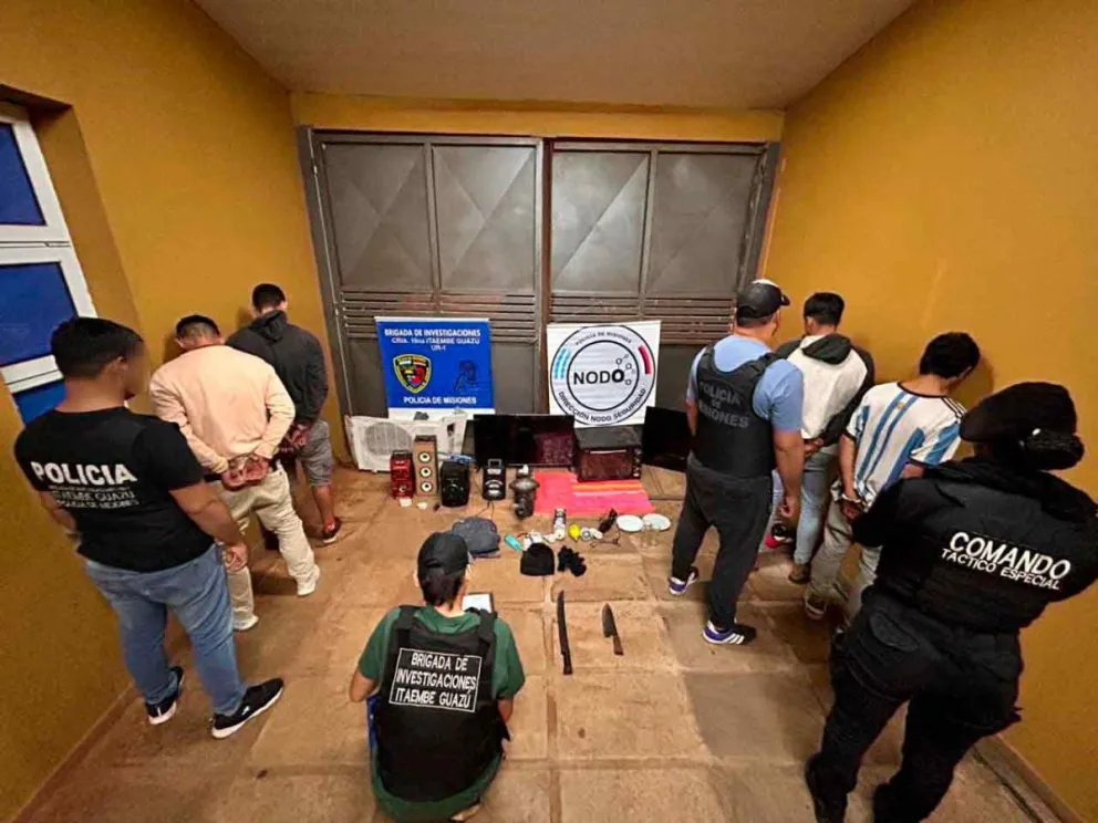 Momento del operativo