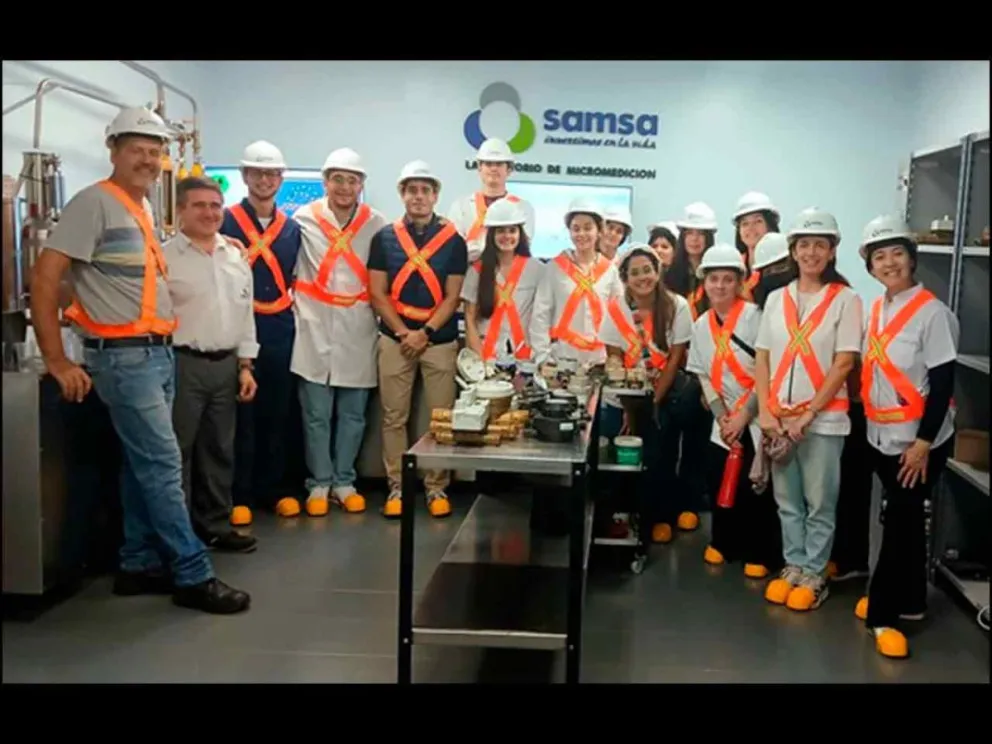 Visita técnica de alumnos de 5º año de Farmacia