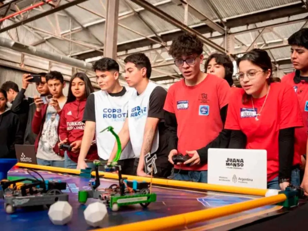 Una competencia de habilidades tecnológicas