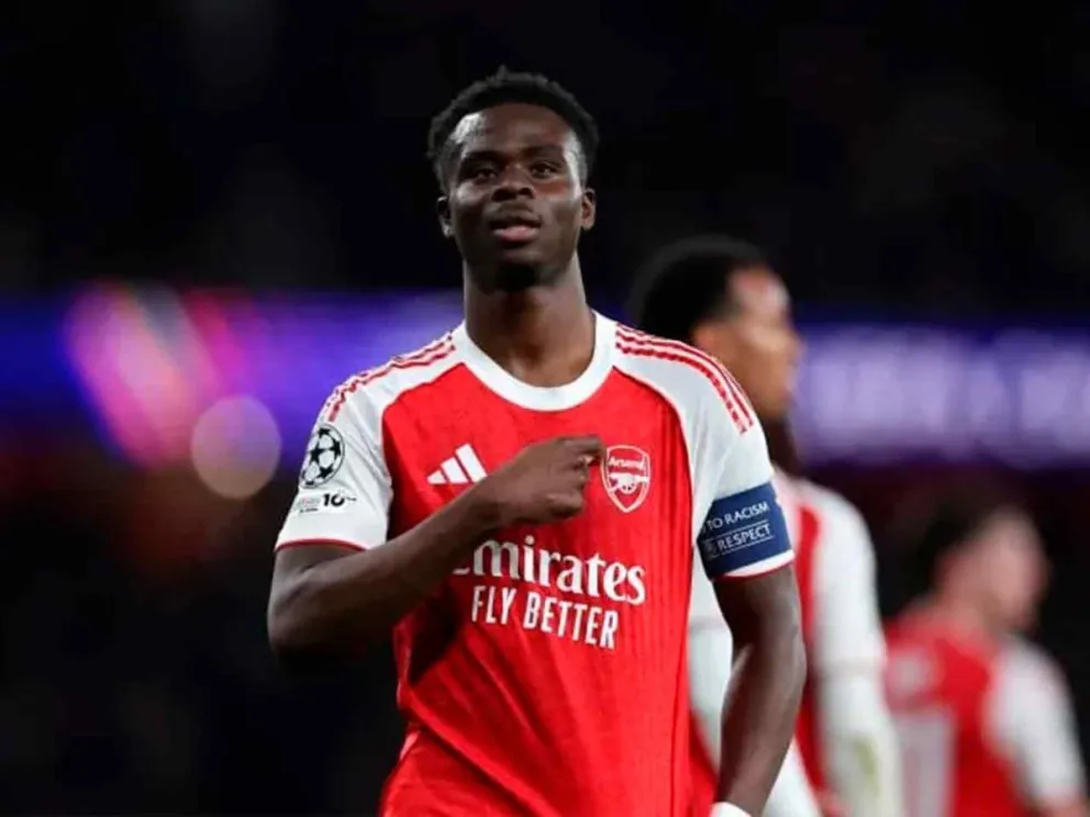 El gol de Bukayo Saka le dio la victoria a los Gunners