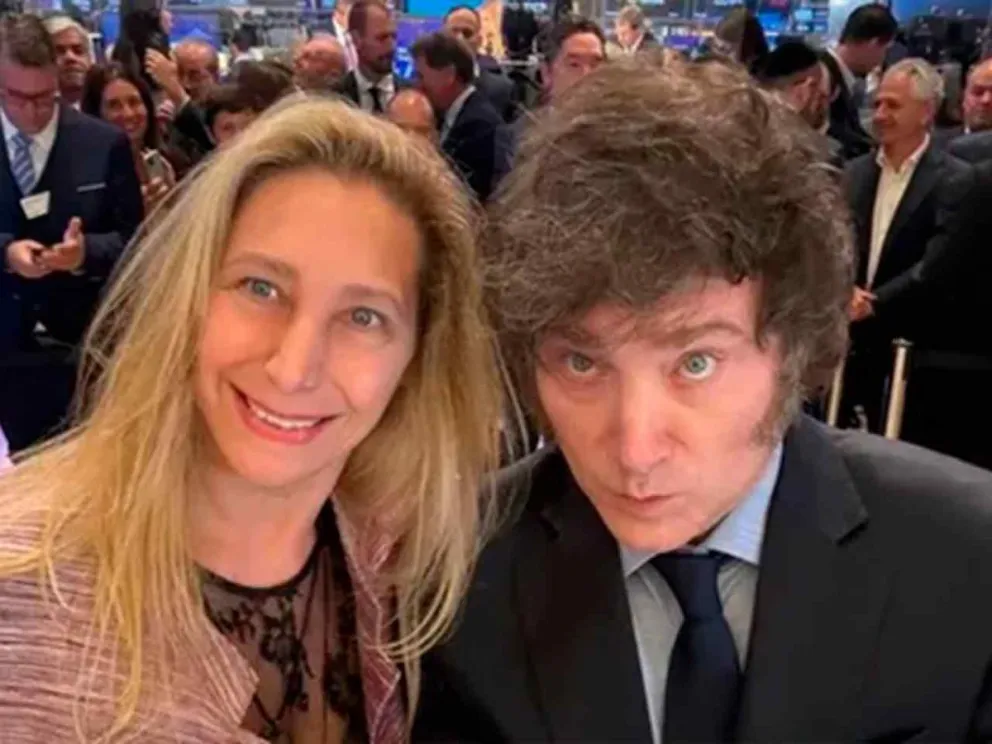 Karina y Javier Milei 