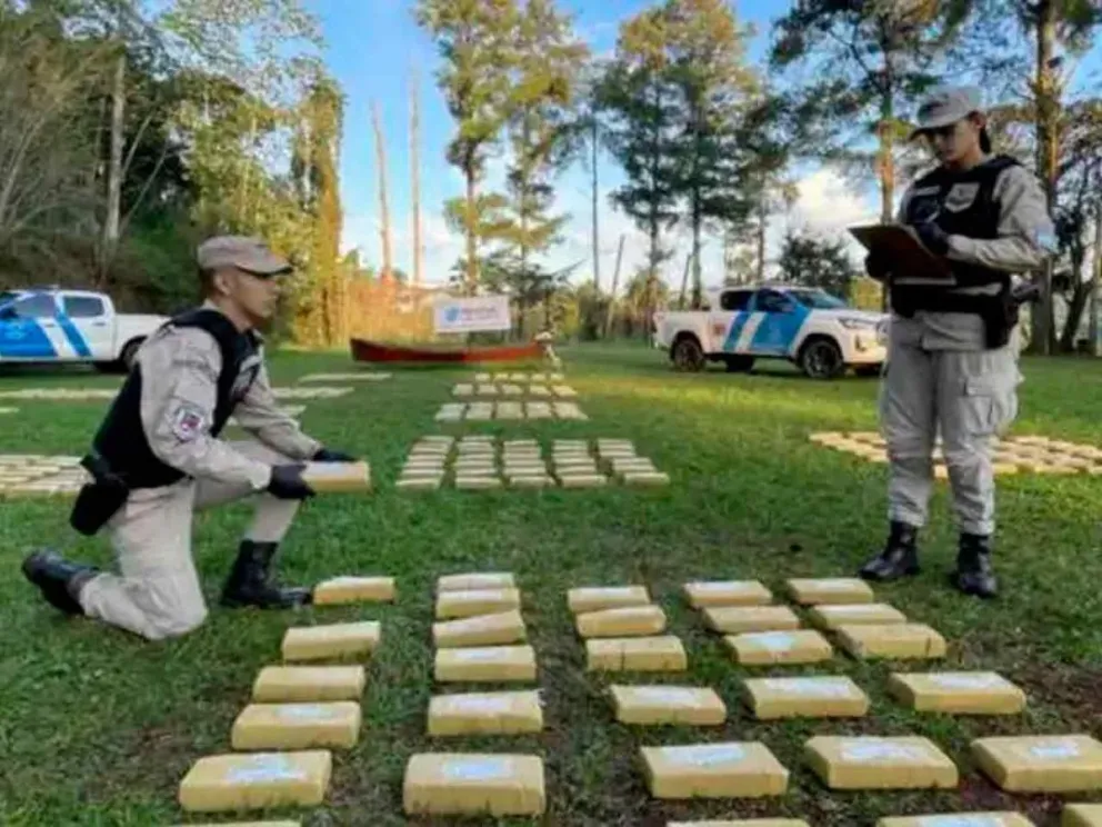 Cargamento millonario decomisado