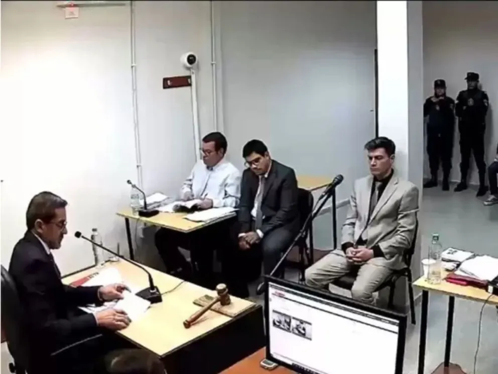 José Codazzi en la audiencia
