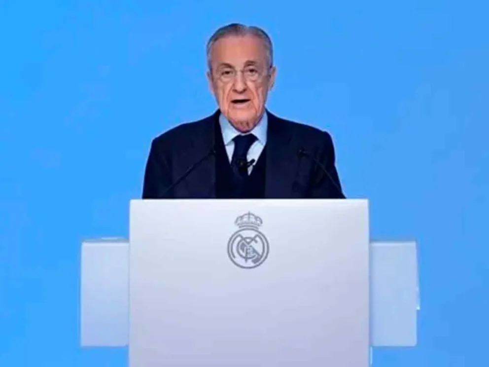Florentino Pérez ante los medios