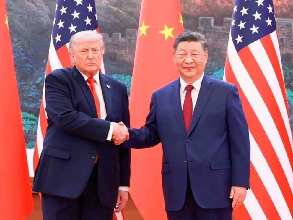 Donald Trump y Xi Jinping, en la cumbre bilateral