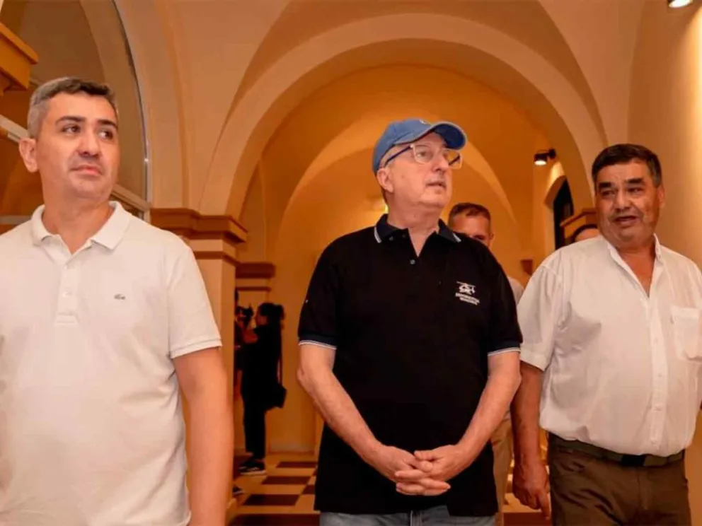 El Gobernador supervisó las obras