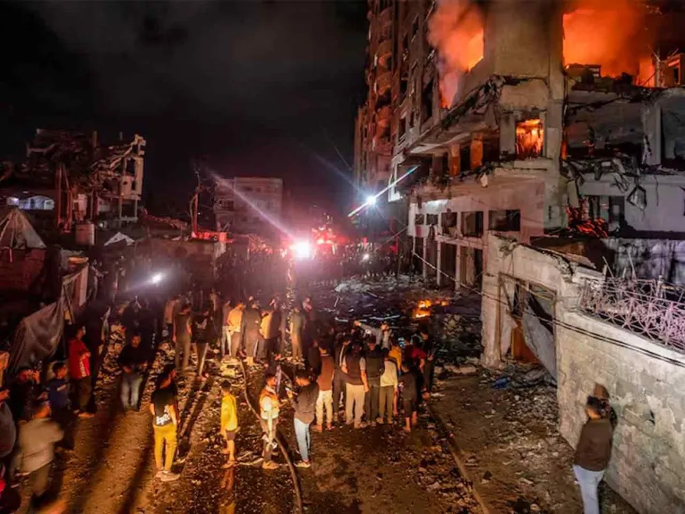 Fuerte ataque lanzado el viernes por la noche