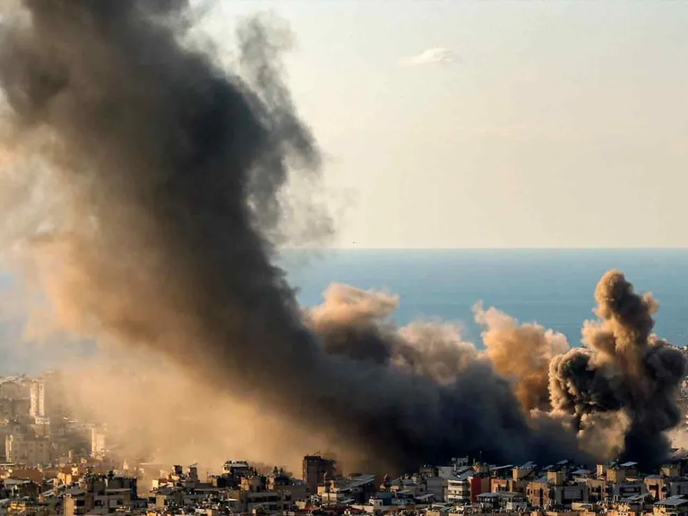 Israel atacó ayer el sur del Líbano