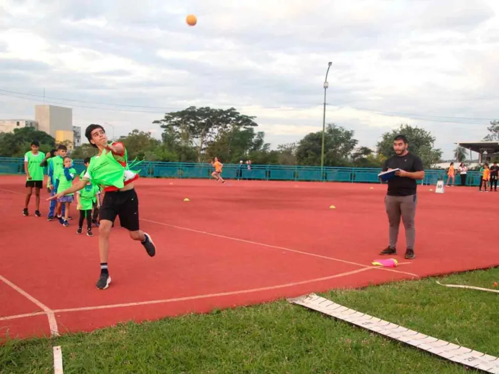 Compatieron una vibrante tarde de deporte 