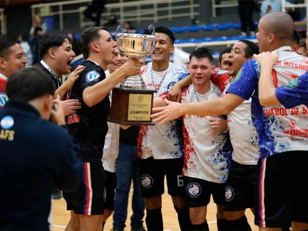Euforia de los campeones