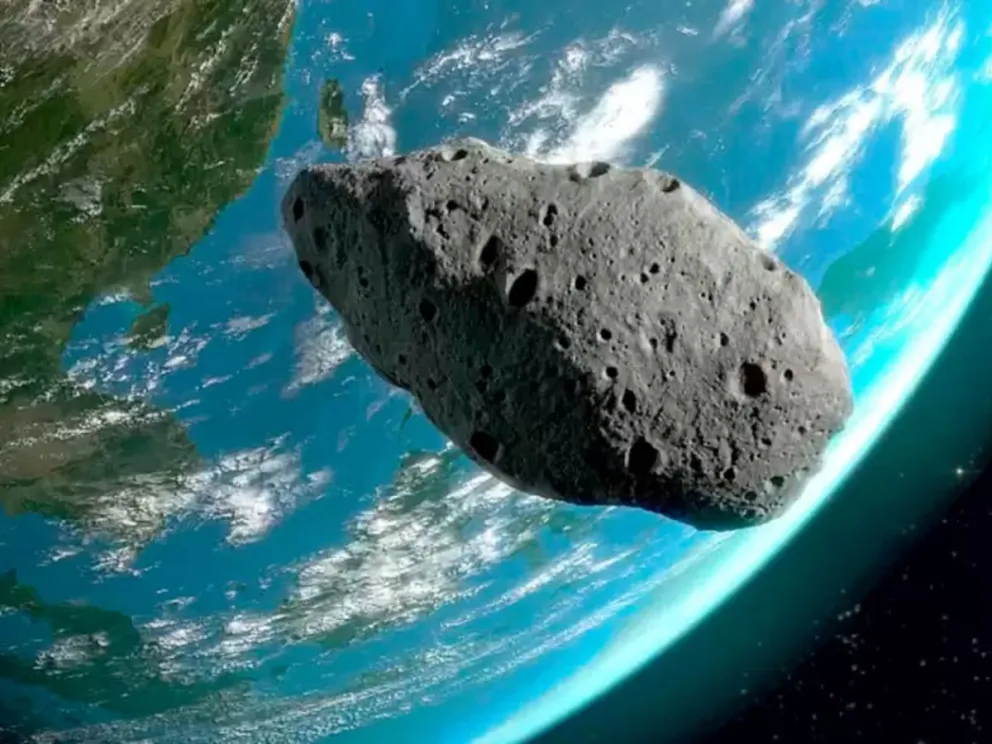 Asteroide 2026 JH2 Se acercará a la Tierra y pasará a una distancia de un cuarto de la que separa el planeta y la Luna. Imagen Web