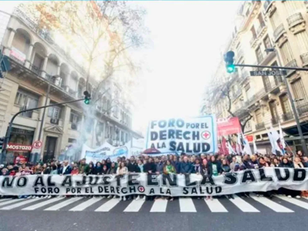 No al recorte de la salud pública